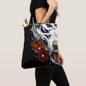 Wolf Flower Tatoo  Tote Bag (Dichtbij)