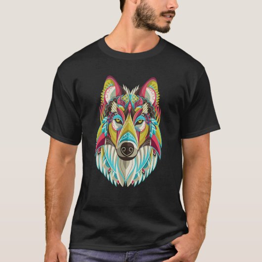 Wolf  For Men Wolf  Wolf  Women Wolf Moon T-shirt (Voorkant)