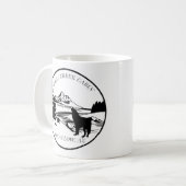 Wolf Forest Cabin Rental Home Bergen Koffiemok (Voorkant links)