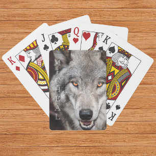 Wolf Foto  Persoonlijke naam   Pokerkaarten