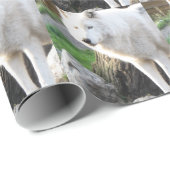 Wolf Fotografie Kunst Spirituele Gids Dier Liefde Cadeaupapier (Rol Hoek)