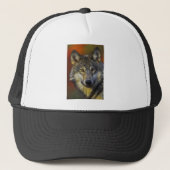 Wolf Fotografie Kunst Spirituele Gids Dier Liefde Trucker Pet (Voorkant)