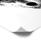 Wolf Freedom Motivatie Inspirerend Poster (Hoek)