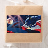 Wolf Full Moon Etiket (Insitu)