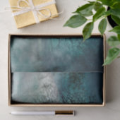 Wolf Full Moon in mist Tissuepapier (Geschenk)