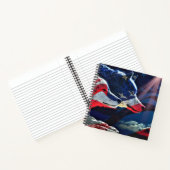 Wolf Full Moon Notitieboek (Binnen)