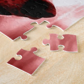 Wolf Fullmoon & Red Night - Wilde dieren Art Legpuzzel (Zijkant)