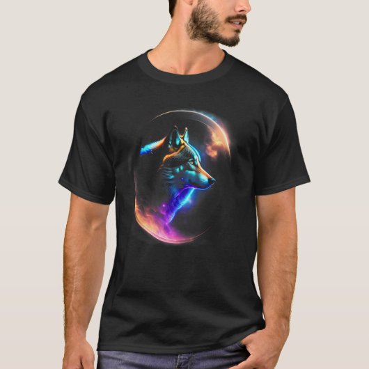 Wolf Galaxy T-shirt (Voorkant)