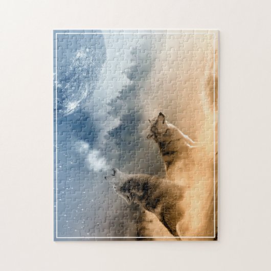 Wolf Game Puzzle Legpuzzel (Verticaal)