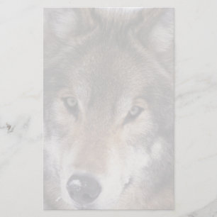 Wolf Gaze Stationery Briefpapier