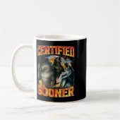 Wolf Gecertificeerde Gooner Grappige Bootleg Meme Koffiemok (Links)