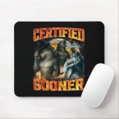 Wolf Gecertificeerde Gooner Grappige Bootleg Meme Muismat (Met muis)