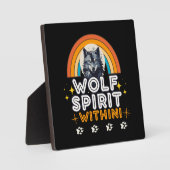Wolf Geest Binnen Fotoplaat (Voorkant)