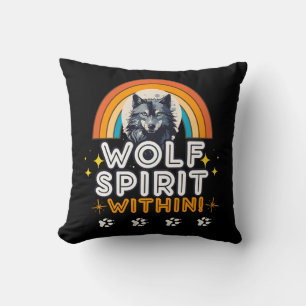 Wolf Geest Binnen Kussen