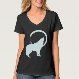 Wolf Geest Dier Heilig Schamaan Inheems Amerikaans T-shirt