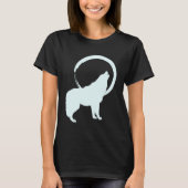 Wolf Geest Dier Heilige Sjamaan Native American C T-shirt (Voorkant)