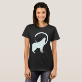Wolf Geest Dier Heilige Sjamaan Native American C T-shirt (Voorkant volledig)