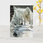 Wolf - Geest van de Wildernis/de Lege Kaart (Gele Bloem)