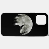 Wolf gehuil op berg Halloween maan Case-Mate iPhone Case (Achterkant (horizontaal))