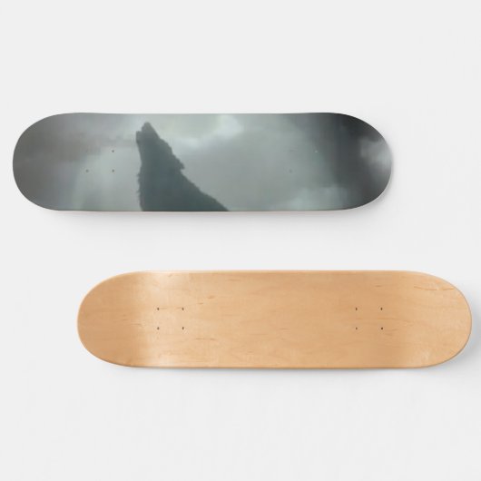 Wolf - Gepersonaliseerd Skateboard (Horizontaal)