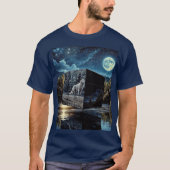 Wolf gevangen t-shirt (Voorkant)