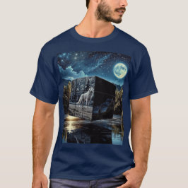Wolf gevangen t-shirt