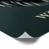 Wolf gezicht fenrir tribal krijger geen angst Post Poster (Hoek)