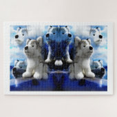 Wolf ghosts art legpuzzel (Horizontaal)