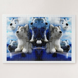 Wolf ghosts art legpuzzel