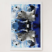 Wolf ghosts art legpuzzel (Verticaal)
