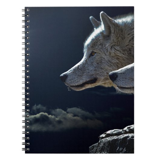 Wolf Gifts Notitieboek (Voorkant)