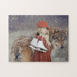 Wolf Girl Legpuzzel