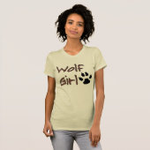 Wolf Girl T-shirt (Voorkant volledig)