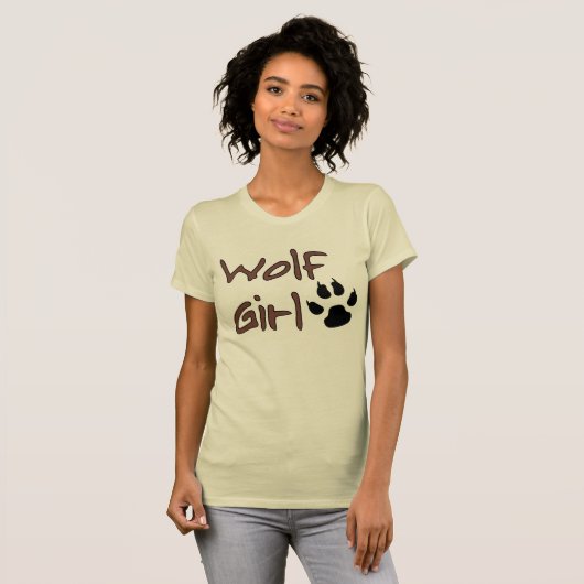 Wolf Girl T-shirt (Voorkant volledig)