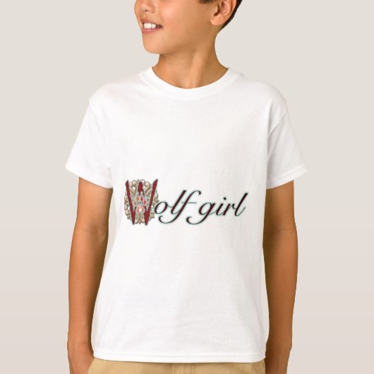 Wolf Girl T-shirt (Voorkant)