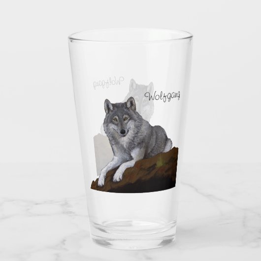 Wolf Glas (Achterkant)