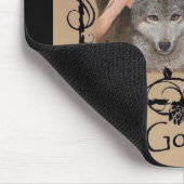 Wolf Goddess Mousepad door Lori Karels Muismat (Hoek)