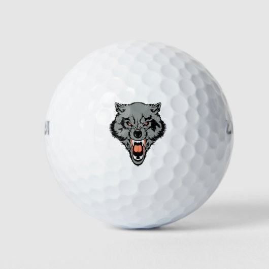 Wolf Golfballen (Voorkant)