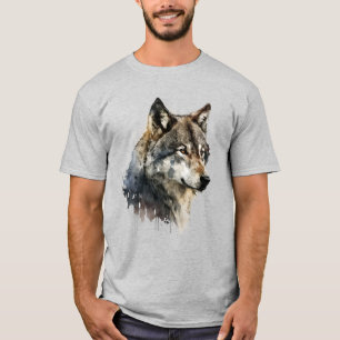 Wolf Graphic Art Dierlijke Wolven Fan Art T-shirt