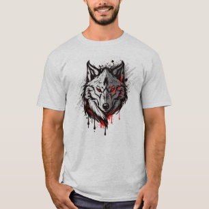 Wolf Graphic Art Dierlijke Wolven Fan Art T-shirt