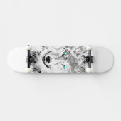 Wolf | Gray Wolf Drawing | Wolf Skateboard (Horizontaal)