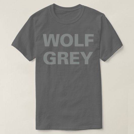 Wolf Grey T-shirt (Design voorkant)