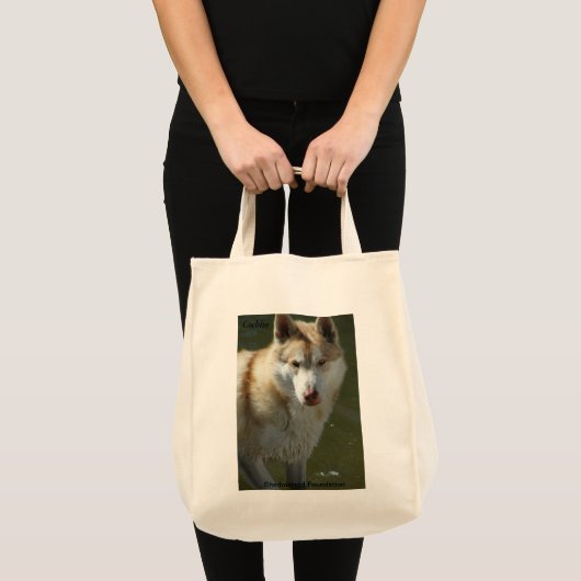 Wolf Grocery Canvas tas (Voorkant (product))