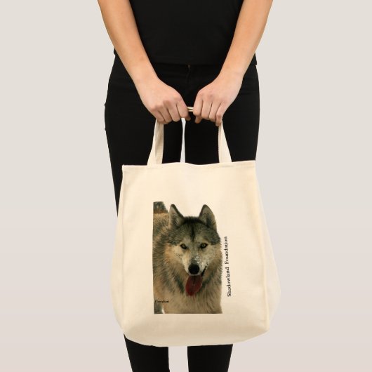 Wolf Grocery Canvas tas (Voorkant (product))
