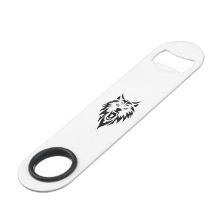 Wolf gromt stam speed flessenopener