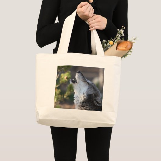 Wolf Grote Tote Bag (Voorkant (product))