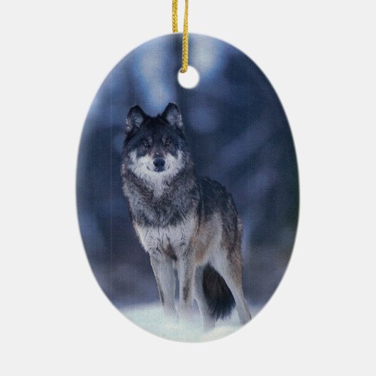 Wolf Guardian Ornament (Achterkant)