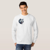 Wolf Gym Pump Hoesje T-shirt (Voorkant volledig)