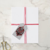 Wolf Haida Tribale Totem Ontwerp Cadeaulabel (Met Touw)