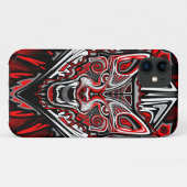 Wolf Haida Tribale Totem Ontwerp Case-Mate iPhone Case (Achterkant (horizontaal))